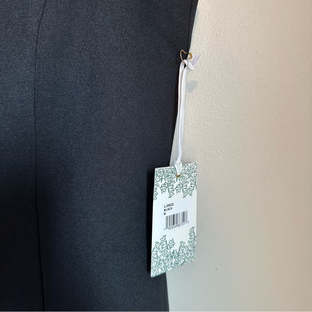 Hyacinth House Holly Golightly Black Mini Dress Size Medium NWT - Picture 6 of 6